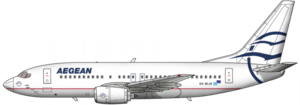 Aegeon Airlines avio karta